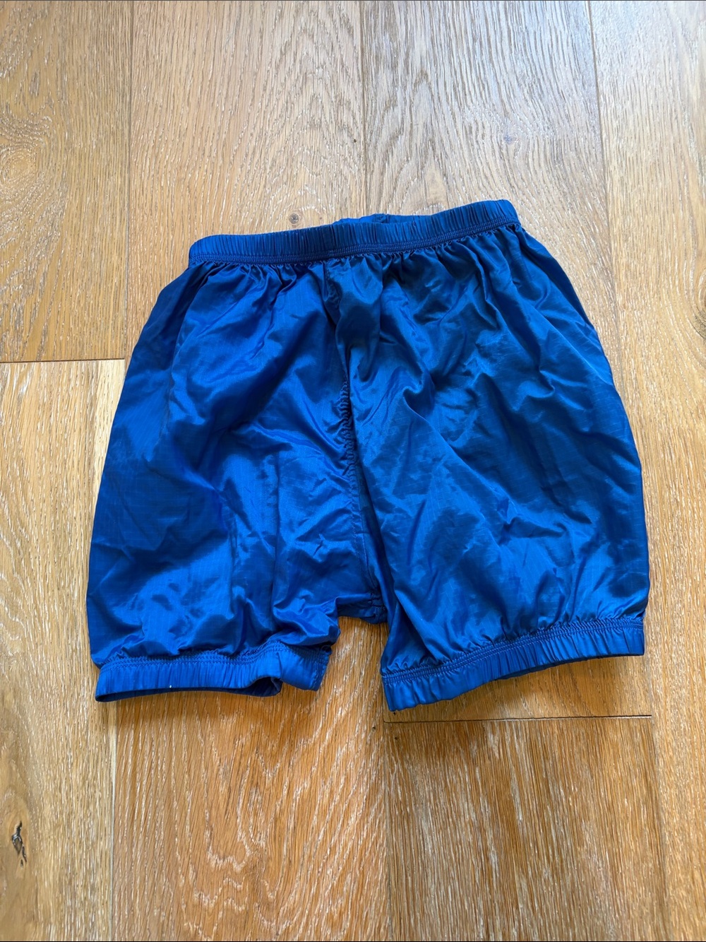 Trash Bag Elastic Waist Shorts